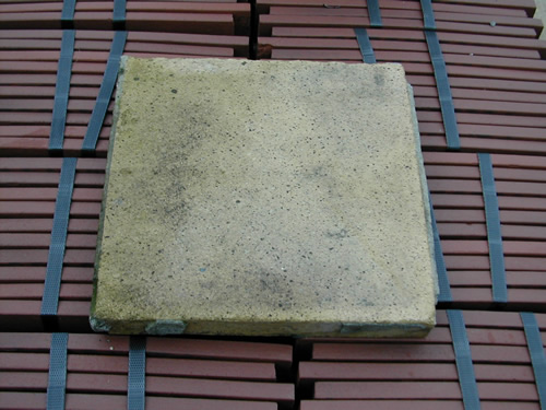 bensreckyard ebay photo Clay quarry tile 9x9 inch in yellow 5