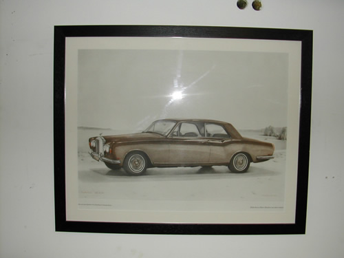 bensreckyard ebay photo Rolls-Royce framed picture 1 4