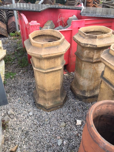 bensreckyard ebay photo Very unusual buff chimney pots 2